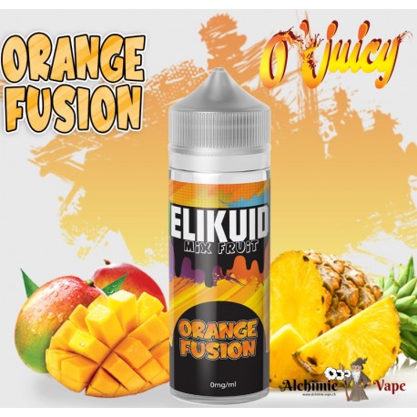 Orange Fusion 100ml - Elikuid O'Juicy